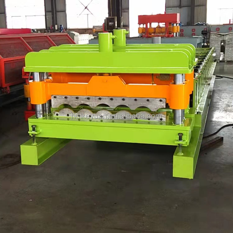 Wall Using Color Roof Glazed Tile Roll Forming Machine | Color Steel Glazed Roof Tile Making ...