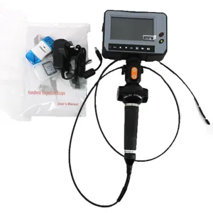 Professionnel DR4540F Portable Étanche 4.3 ''LCD Industrie Vidéo Endoscope 4 Voies OD 4.0mm Snake Inspection Caméra Endoscope