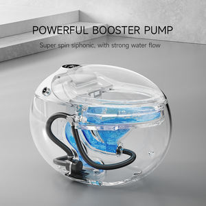 Toilette intelligente en céramique japonaise avec fonction bidet, siège chauffant, télécommande, <span class=keywords><strong>machine</strong></span> de chasse d'eau intelligente, toilette murale portable - Product Image 6