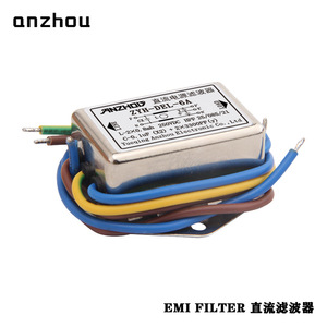 Filtro EMI Anzhou ZYH-DEL-6A, Módulo de Filtro de Línea de Alimentación CC, Modo Común 250VDC 6A - Product Image 4