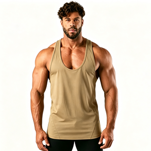 Custom logo Mens <b>Stringers</b> Muscle Shirts Men's Sports <b>Vest</b> Fitness Running Gym tank Top Plus Size Men's <b>Vests</b> - Product Image 5