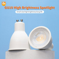 Bombillas LED GU10 de Alta Calidad de 8W 10W, 4100K Blanco Neutro, CRI 80, AC100-264V, Uso Residencial, Cuerpo de Aluminio, CE SMD2835