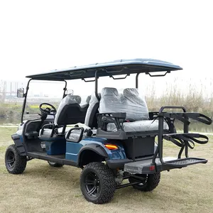 Street Legal The Latest Design Four-Wheel Drive Lithium Battery Passenger Golf Cart