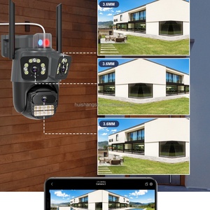 Icsee 3Lens HD 15MP 8K DVR Outdoor Waterproof IP66 AutoTrack Wifi PTZ Surveillance Wireless IP Network CCTV Camera Home <b>Security</b> - Product Image 5