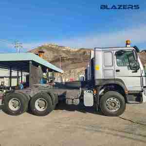 Trattore Stradale HOWO 6X4 400HP Euro2 LHD per Trasporto Merci a Lungo Raggio in <span class=keywords><strong>Argentina</strong></span>, Patagonia e Savannah - Product Image 3