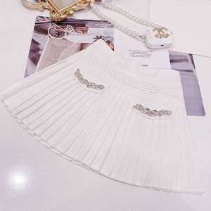 Style Coréen Vêtements Décontractés pour Filles Ensemble Gilet Trois Pièces Automne Tenue de Mode Enfant <span class=keywords><strong>Robe</strong></span> Manches Longues + <span class=keywords><strong>Robe</strong></span> <span class=keywords><strong>Pull</strong></span> Plissée pour <span class=keywords><strong>Fille</strong></span> - Product Image 3