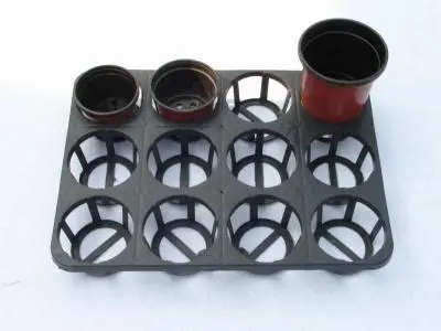 Simple Convenient Plastic Pot Tray Tear Resistant Glazed