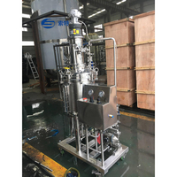 Réacteur mobile sanitaire SUOTE en acier inoxydable 304 316L avec cuve agitée et commande pneumatique pour l'industrie chimique et biotechnologique