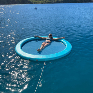 <span class=keywords><strong>Hamac</strong></span> aquatique <span class=keywords><strong>gonflable</strong></span> en PVC à mailles Drop Stitch personnalisé, modèle 2026, le plus vendu, avec un nouveau design durable pour les loisirs aquatiques en famille - Product Image 4