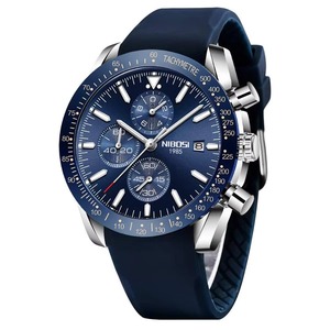 Reloj Deportivo Cronógrafo para Hombre Drioshipping 2615, Marca de Lujo, Resistente al Agua, Luminoso, con Correa de Silicona, Moderno, para PC - Product Image 4