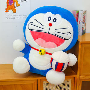 Peluche Gatto Dingdang dei Cartoni Animati, Simpatico Doraemon, Bambola per Bambini, Grande Pupazzo Blu Grasso, Regalo per Compagnia dei Bambini - Product Image 2