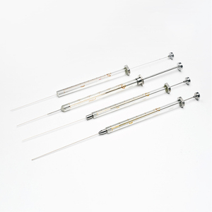 Aguja de Inyección para Cromatografía, 0.5uL 1000uL, Jeringa de Vidrio de Microlitros para Uso en Laboratorio LC GC - Product Image 3