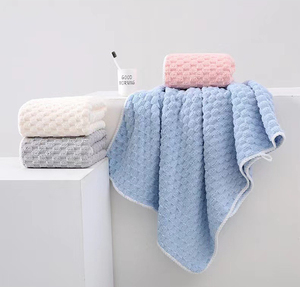 Hochdichtes Coral-Fleece Gesichtstuch, dichter Flausch, lässt sich nicht leicht abziehen, langlebiges, für die ganze Familie geeignetes, täglich waschbares Handtuch - Product Image 1