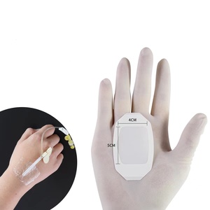 Apósito médico desechable película de PU impermeable apósito transparente para uso pediátrico Fijación de cánula IV - Product Image 1