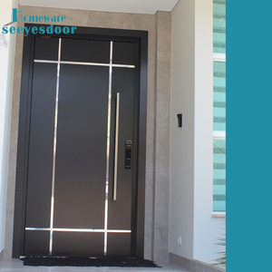 <span class=keywords><strong>Puerta</strong></span> Pivotante <span class=keywords><strong>de</strong></span> Aleación <span class=keywords><strong>de</strong></span> Aluminio <span class=keywords><strong>de</strong></span> Diseño Moderno Seeyesdoor con Superficie Acabada para Uso Exterior en Villas y Apartamentos - Product Image 6