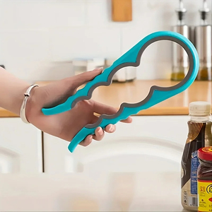 Abridor de Frascos Mayorista de Fácil Agarre para Manos Débiles y Artritis, Desatascador Rápido de Tapas, Accesorio de Llavero para Cocina Diaria y Vino - Product Image 4