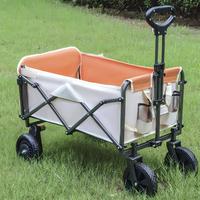 Chariot de plage électrique, chariot de camping pliable électrique, chariot utilitaire portable pour le camping et les pique-niques