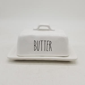 BESTCERA, venta al por mayor, plato <span class=keywords><strong>de</strong></span> mantequilla <span class=keywords><strong>de</strong></span> <span class=keywords><strong>porcelana</strong></span> <span class=keywords><strong>esmaltada</strong></span> francesa, plato <span class=keywords><strong>de</strong></span> mantequilla Rectangular <span class=keywords><strong>de</strong></span> cerámica, plato <span class=keywords><strong>de</strong></span> mantequilla <span class=keywords><strong>de</strong></span> cerámica con tapa - Product Image 4