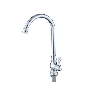 Grifo vertical frío de un solo orificio Morning Dew de 4 puntos de apertura rápida para fregadero de cocina, lavabo, fácil instalación - Product Image 4