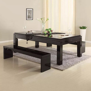Hot Bán Phong Cách Hiện Đại Thể Thao 7ft 8ft 9ft Gỗ Rắn Ổn Định Bàn Bida Chân Cao Su Slate Giá Rẻ Bữa Ăn Tối Hồ Bơi Bàn Ăn - Product Image 3