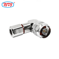 50Ohm N MALE 90 Degrees for LMR300 5D-FB RG6 Cable RF Connectors in Stock