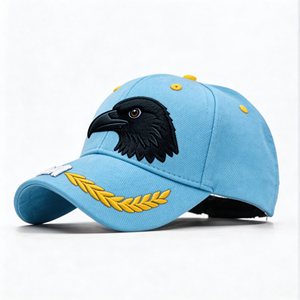 Gorra de Béisbol Clásica Lista para Enviar, Ajustable, con Bordado de Águila Estadounidense, Personalizada, Deportiva, para Hombre - Product Image 2