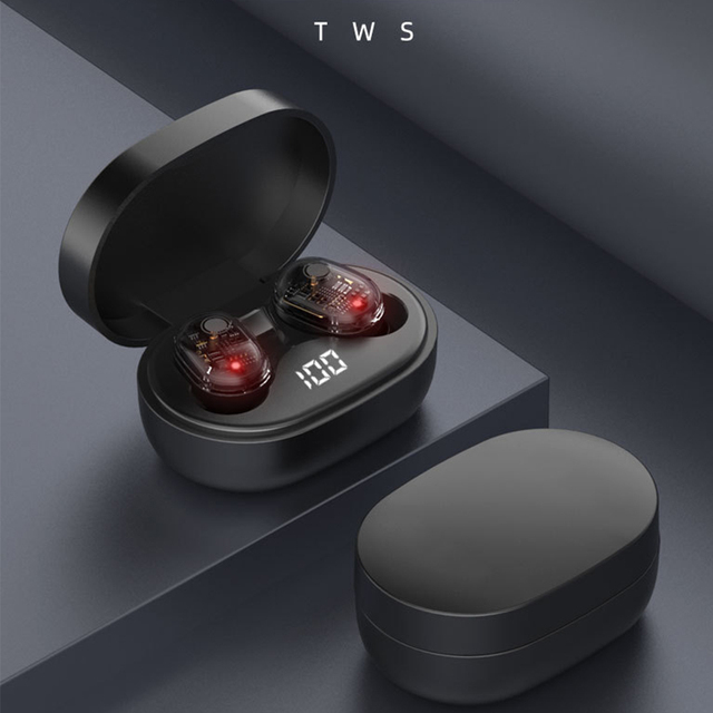 E7S TWS Hot Sale in Ear New Wireless Earphone USB with LED Battery Display bluetooth 5.0 Stock Headphones
