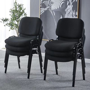 Silla de Conferencia Apilable Moderna para Uso Comercial, con Ganchos de Unión, Base Resistente, Tapizada, para Eventos Grandes - Product Image 3