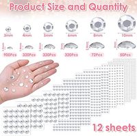 Rave Face Crystal Gem Eye Body Jewel Rhinestone Stickers Festive Party Decorative Face Gem Jewels