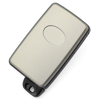 Accessoires pour clé de voiture à 3 boutons, coque de clé de voiture intelligente avec lame de clé d'urgence, compatible avec les clés de voiture 312Mhz 4D67, coque de clé à distance sans clé