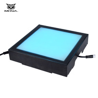 Approvisionnement d'usine 30x30cm filaire interactif RVB activer le jeu piste de danse LED pour les jeux d'enfants