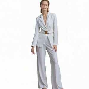 <span class=keywords><strong>Blazer</strong></span> femme Bettergirl 2026, automne, nouveau style rétro français, double boutonnage, uni, polyvalent, mi-long, ample, à revers - Product Image 4