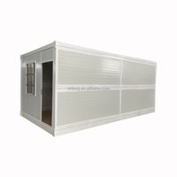 Mobile 20 pieds mobile conception cabine étanche pas cher hôtel conférence pliant conteneur maison pour le bureau