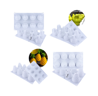 Moule à fruits en silicone 3D LifeTop, moule à gâteau en silicone pour la pâtisserie, forme de fruits, bonbons, gelée, chocolats