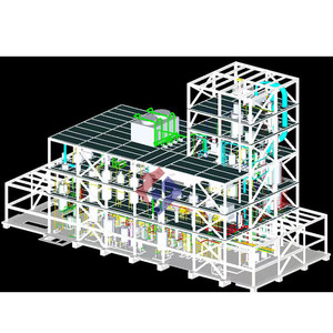 Full Refined Production Cooking Oil Line Soya Deodorization Refinery Oil Machine - Product Image 2