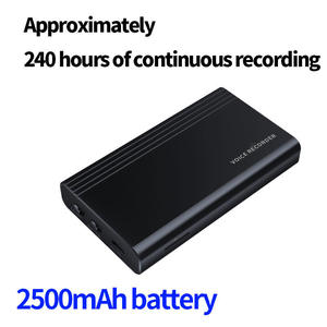 Factory Direct Sale Metal Shell Voice Activated Recorder with Magnetic Design for Meeting Lecture Interview - Product Image 6