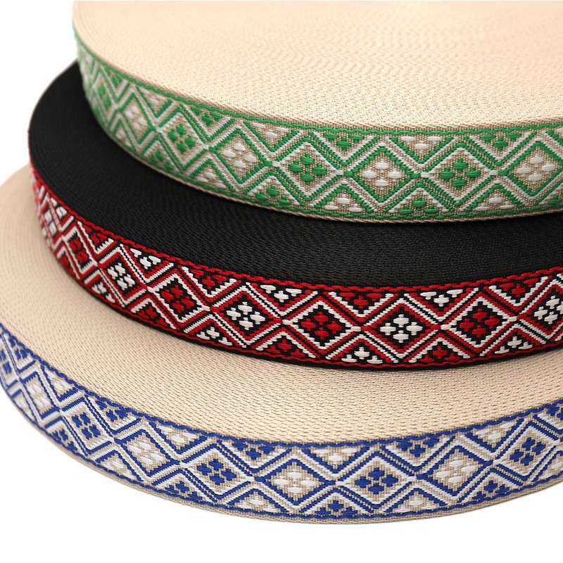 Liwei Water Resistant Polyester Jacquard Webbing