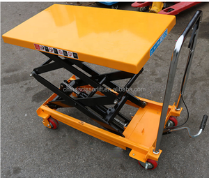 Chariot élévateur à ciseaux à plate-forme à hauteur réglable avec hauteur de levage de 100/170/200CM pour la prise/mise en <span class=keywords><strong>place</strong></span> d'ustensiles de haute armoire - Product Image 4