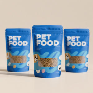 Boîtes d'emballage pour les petites entreprises Pochette d'emballage refermable Doypack personnalisée Pochette en mylar sans danger pour les aliments EU Nourriture sèche pour chiens - Product Image 1