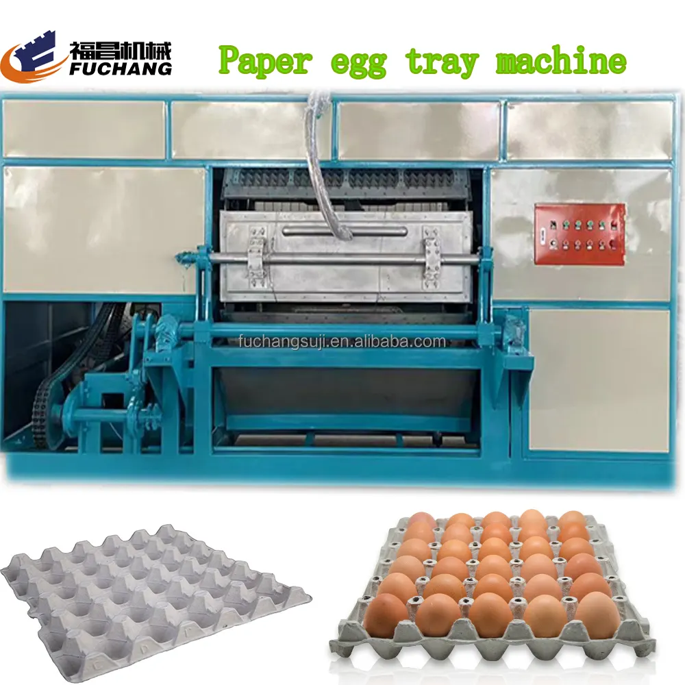 Factory Price Small Egg Dish Egg Paper Tray Making Machine Automatic