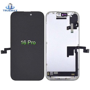 หน้าจอโทรศัพท์มือถือแบบนิ่ม OLED 120HZ FHD HGX จอ LCD ที่สามารถวินิจฉัยได้สำหรับ iPhone 16 Pro - Product Image 2