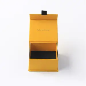 Logo Branded Custom Paperboard Printing Magnetic Boxs Black Set Jewlery Lash Jewelry Small Packing Custom Paper Jewelry Box