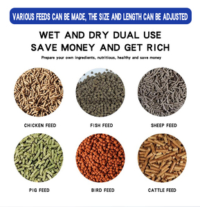 Máy chế biến thức ăn chăn nuôi lợn gà chó chim thỏ động vật Thức ăn viên Máy trang trại gia cầm Máy chế biến thức ăn diesel - Product Image 3