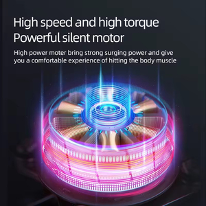 Martillo de Liberación Miofascial con Pantalla Táctil LCD, Portátil e Inalámbrico para Relajación Muscular Profunda, Pistola de Masaje con Vibración de Alta Frecuencia - Product Image 6