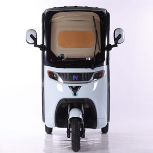 Motocicleta eléctrica de 3 ruedas Scooter Tuk de cuerpo abierto con techo de potencia de 1000W Ruedas de triciclo eléctrico para vehículos pequeños de 3 ruedas - Product Image 3