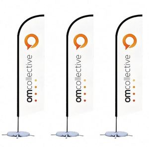 Promotion Custom Feather Beach <b>Flag</b> High Quality Outdoor Advertising Decoration Banner <b>Flags</b> for Tires Sale - Product Image 6