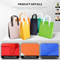 Sac de livraison de nourriture personnalisé pour restaurant, café, thé, nourriture, imperméable, isolation thermique, non tissé, pour saisir les aliments