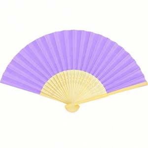 Abanico Plegable de Bambú Ecológico y Portátil Personalizado para Mujer, Tallado a Mano con Estilo de Arte Folclórico, con Logotipo Personalizado para Fiestas Empresariales, MOQ Bajo - Product Image 2