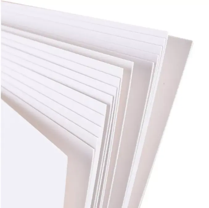 Pappel super weiß fbb gc1 Elfenbein Karton Papier FBB 230gsm 70x100cm c1s fbb Elfenbein platte