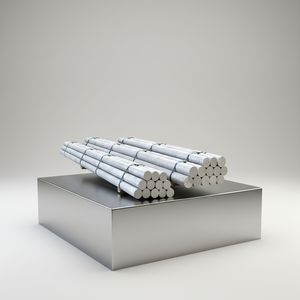 Billets d'aluminium 6063, diamètre 6 pouces, alliage non secondaire (homogène), norme ASTM, service de découpe de marque OEM - Product Image 1